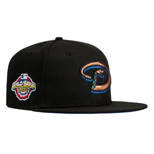 New Era 59Fifty Arizona Diamondbacks 2001 World Series Patch Hat - Black. Royal