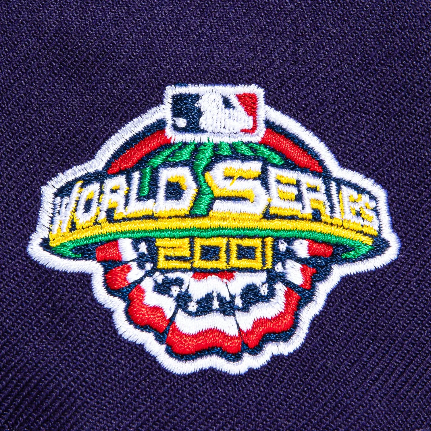 New Era 59Fifty Arizona Diamondbacks 2001 World Series Patch Hat - Purple