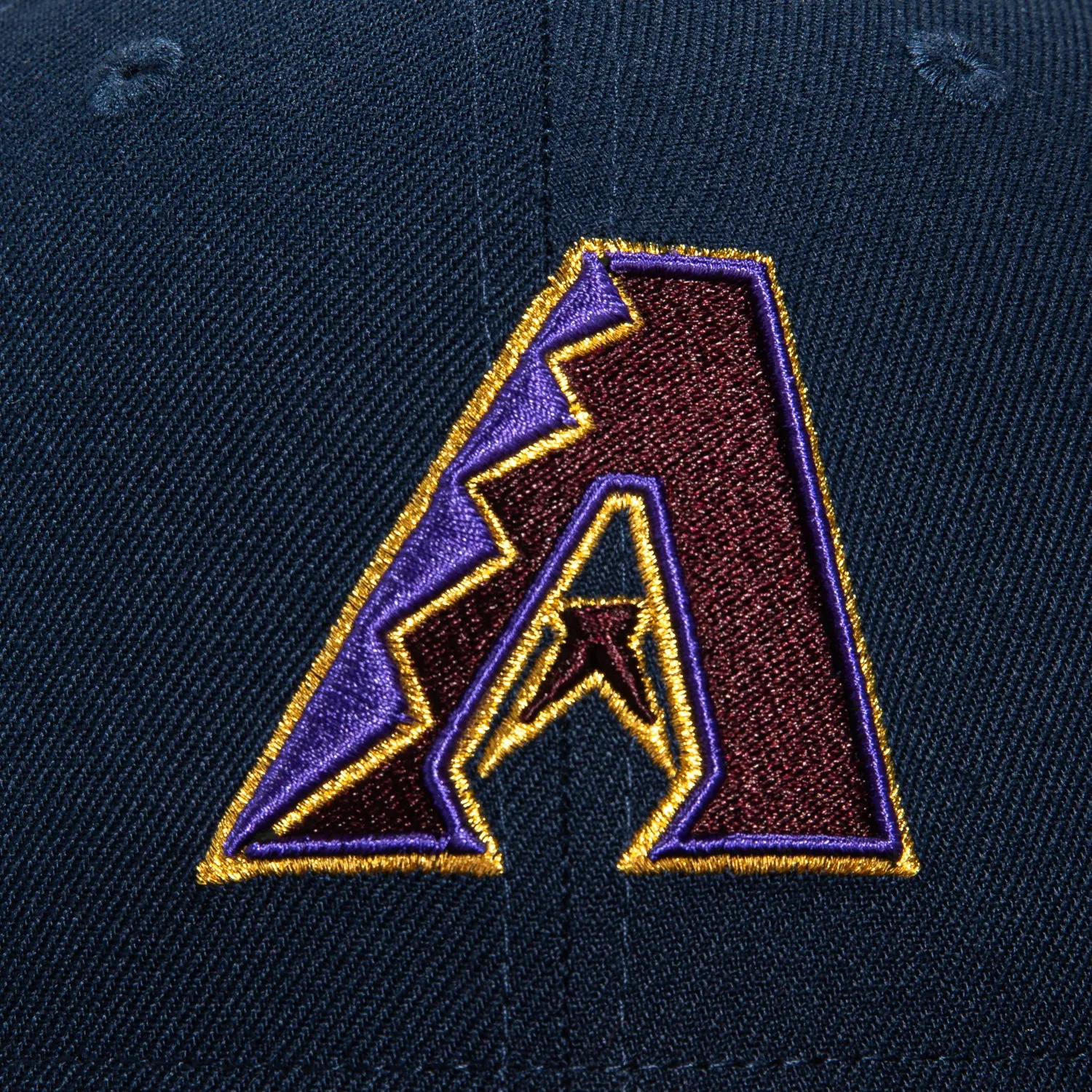 New Era 59Fifty Arizona Diamondbacks 25th Anniversary Patch A Hat - Navy. Maroon