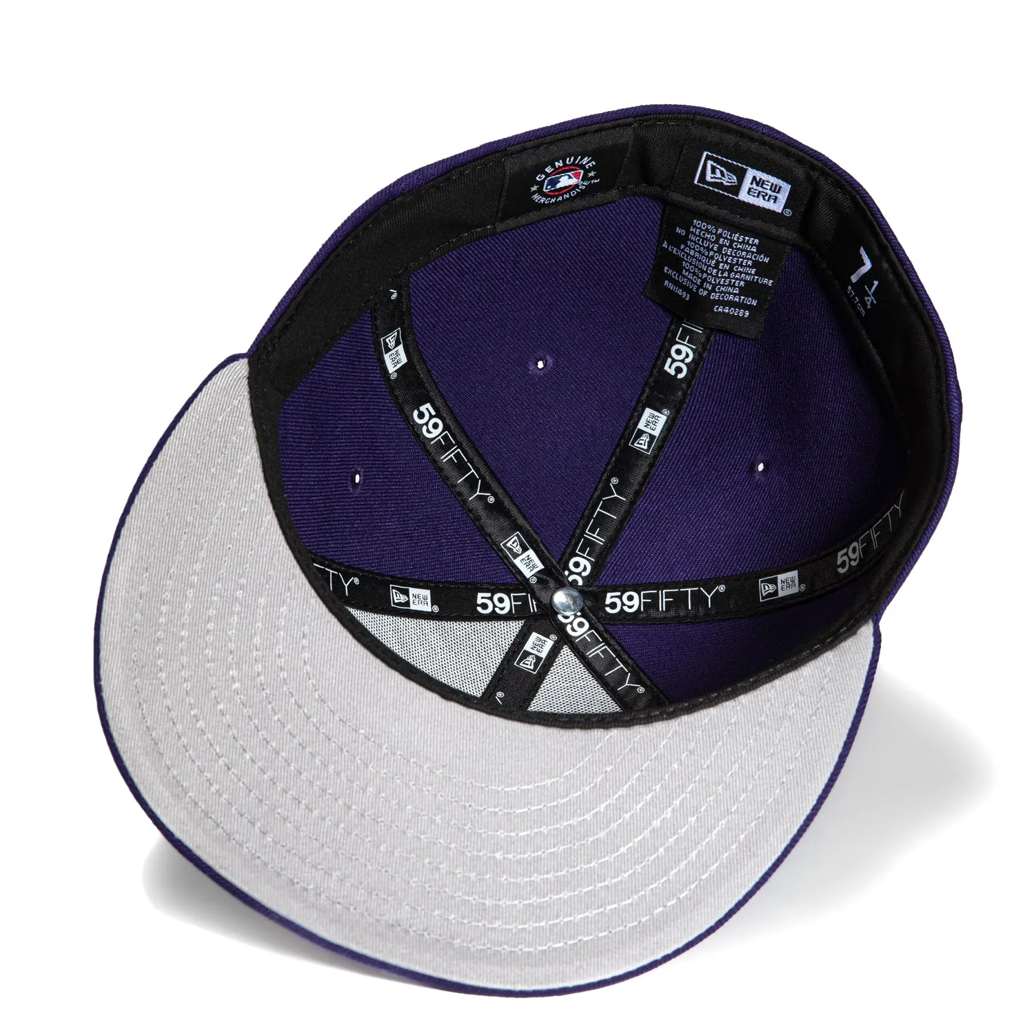 New Era 59Fifty Arizona Diamondbacks A Hat - Purple. Red. Metallic Copper