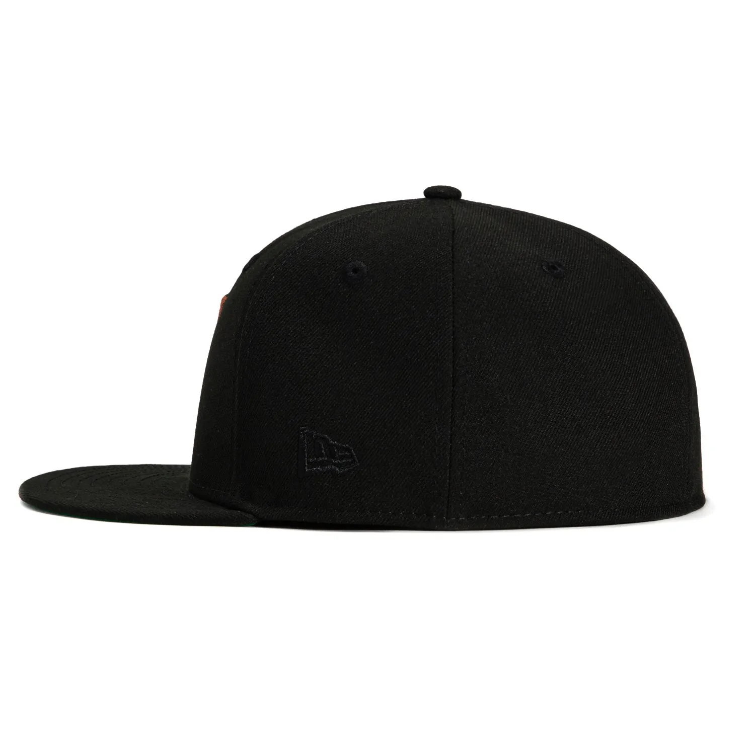 New Era 59Fifty Arizona Diamondbacks Batterman Patch Upside Down Hat - Black. Purple. Metallic Copper