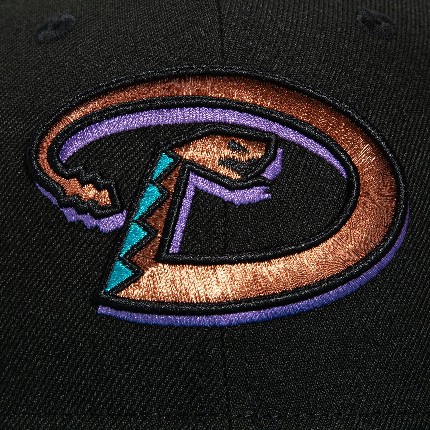 New Era 59Fifty Arizona Diamondbacks Chase Field Patch D Hat - Black. Teal