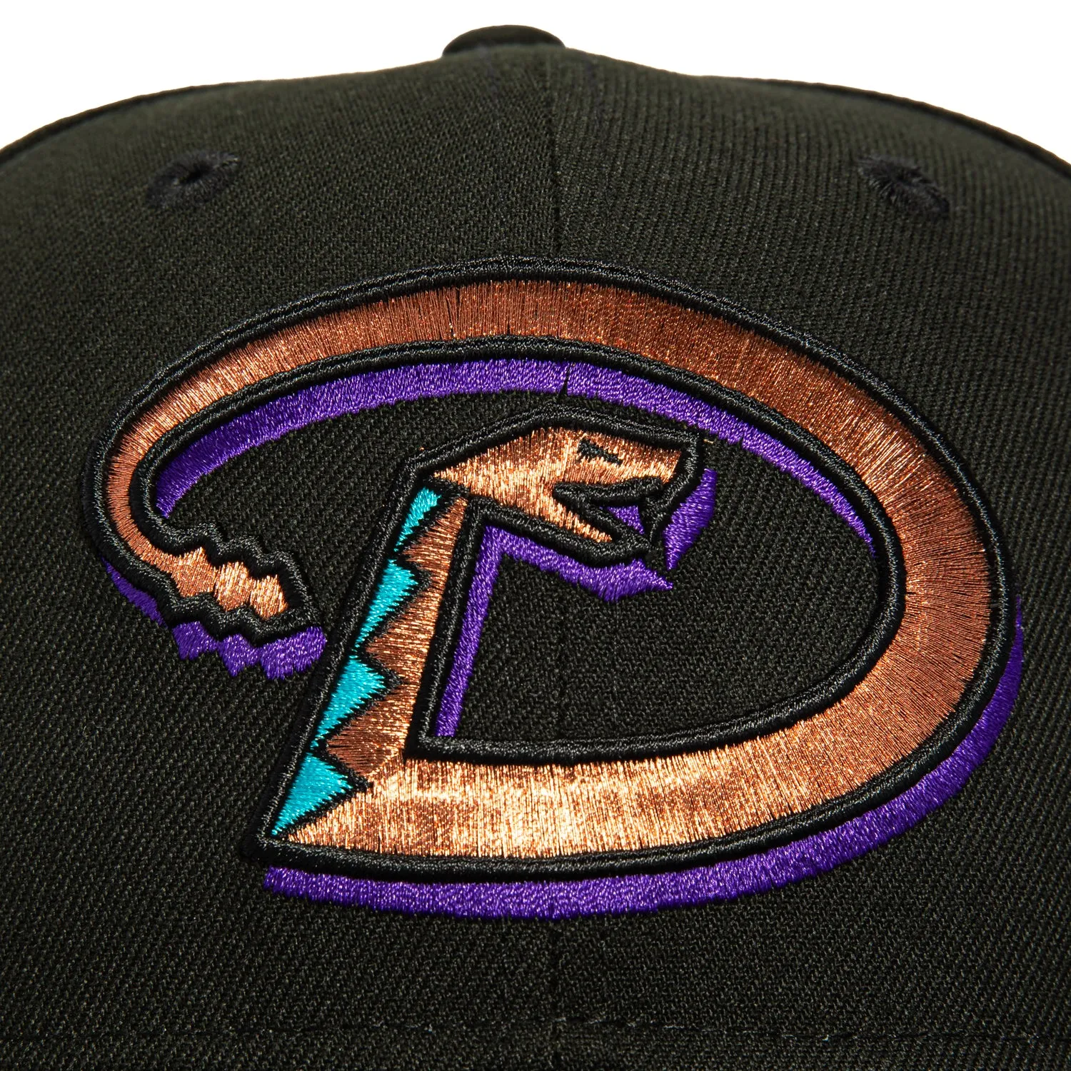 New Era 59Fifty Arizona Diamondbacks Cooperstown Collection Patch Hat - Black