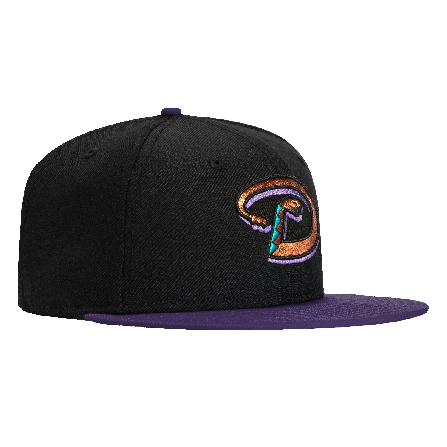 New Era 59Fifty Arizona Diamondbacks D Hat - Black, Purple