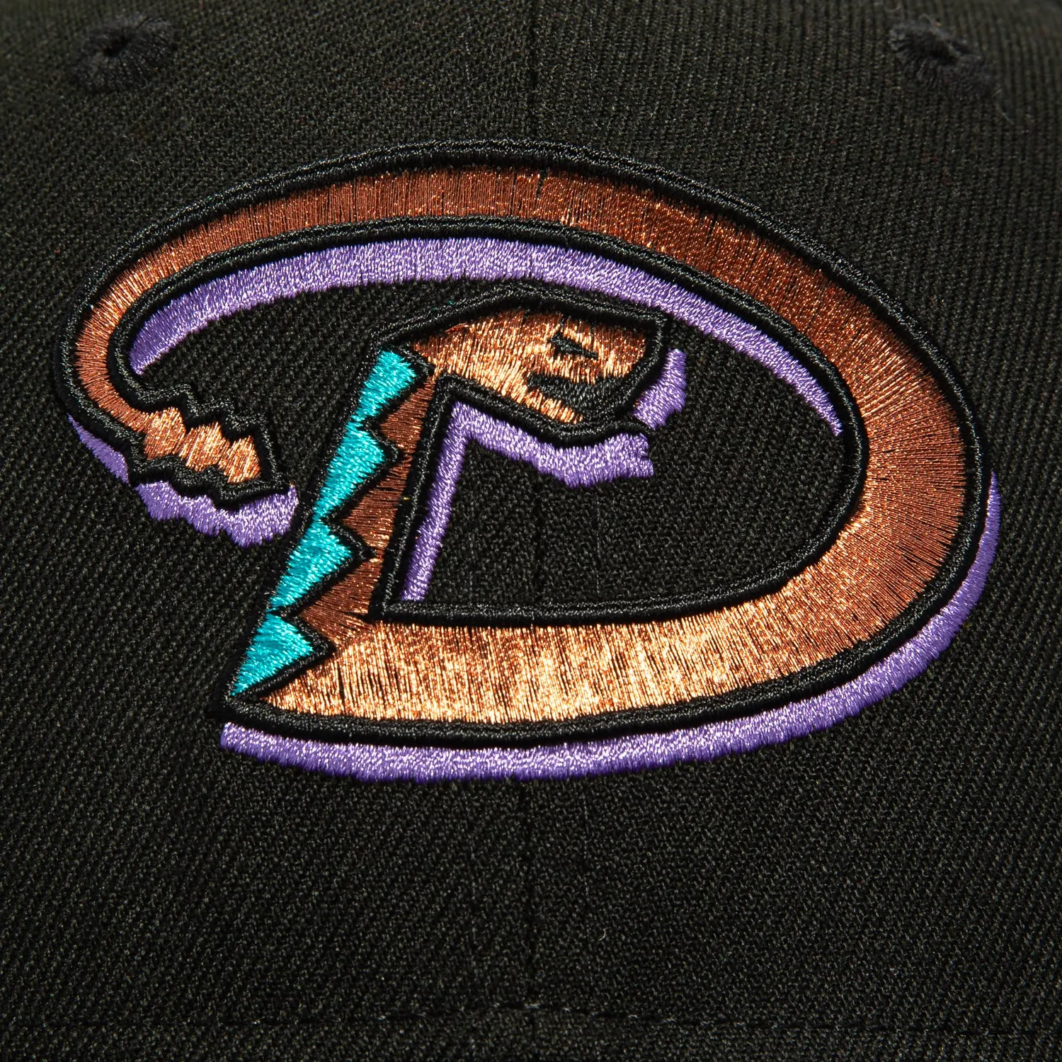New Era 59Fifty Arizona Diamondbacks D Hat - Black, Purple