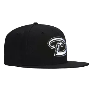 New Era 59Fifty Arizona Diamondbacks D Hat - Black, White