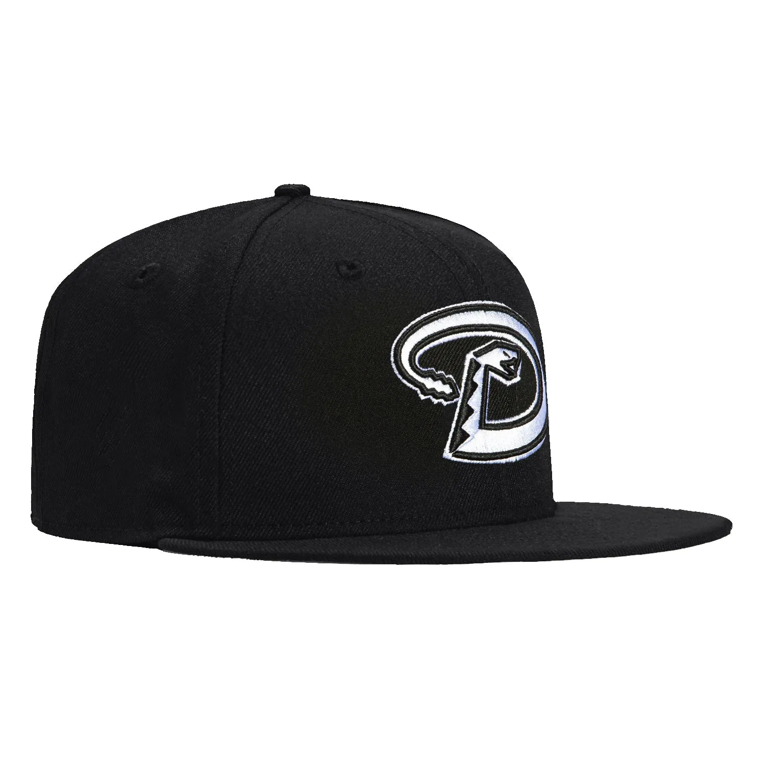 New Era 59Fifty Arizona Diamondbacks D Hat - Black, White