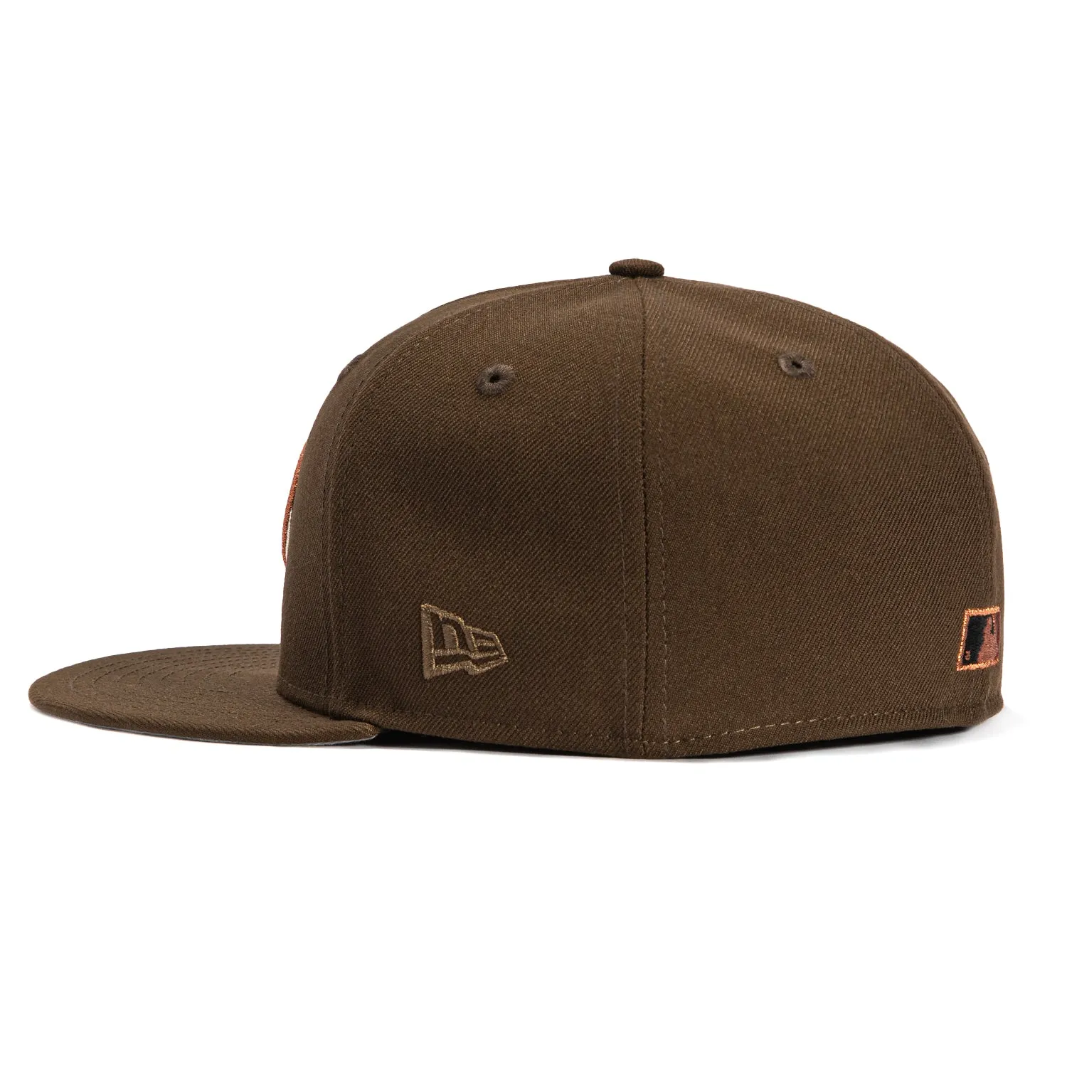 New Era 59Fifty Arizona Diamondbacks D Hat - Brown. Black. Metallic Copper