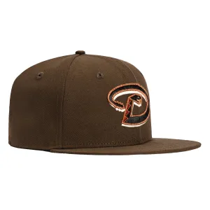 New Era 59Fifty Arizona Diamondbacks D Hat - Brown. Black. Metallic Copper