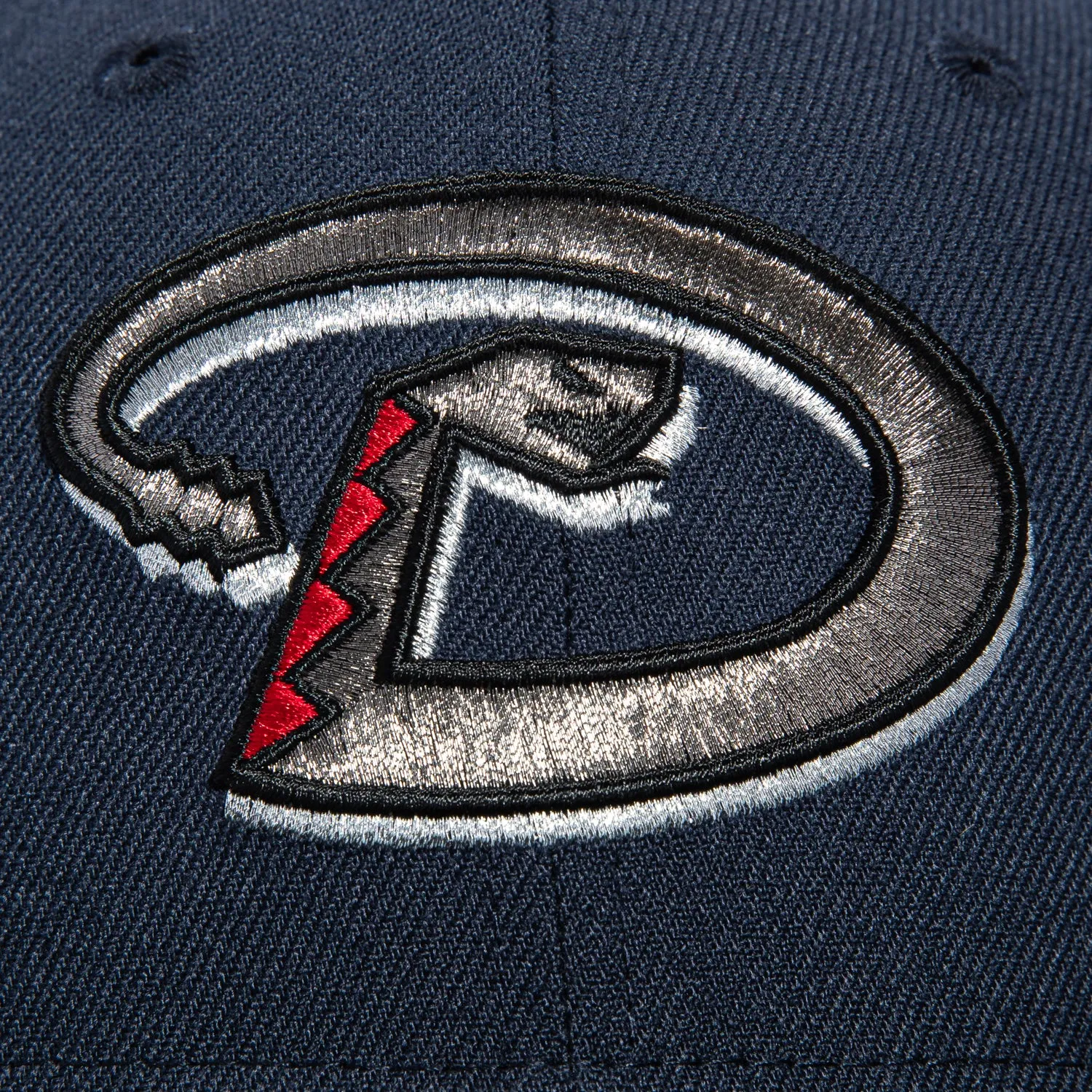 New Era 59Fifty Arizona Diamondbacks Inaugural Patch D Hat - Navy, Black, Metallic Silver, Red