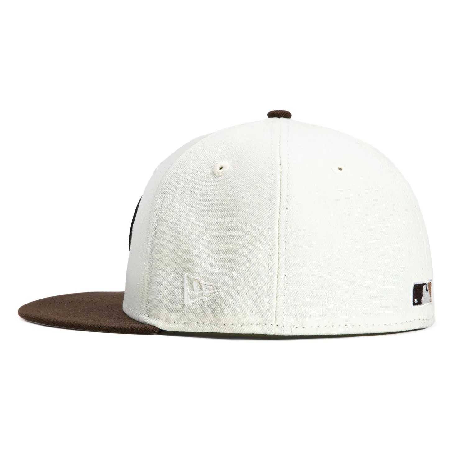 New Era 59Fifty Arizona Diamondbacks Inaugural Patch D Hat - White. Brown