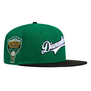 New Era 59Fifty Arizona Diamondbacks Inaugural Patch Script Hat - Kelly. Black