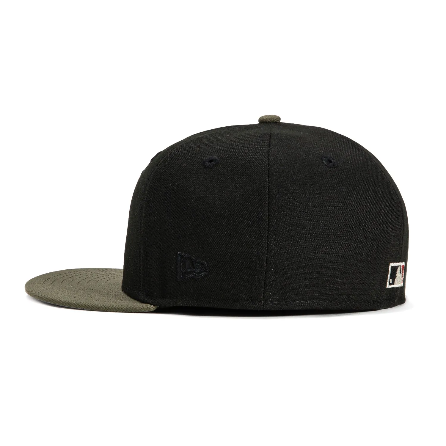 New Era 59Fifty Arizona Diamondbacks Inaugural Patch Snakehead Hat - Black, Olive