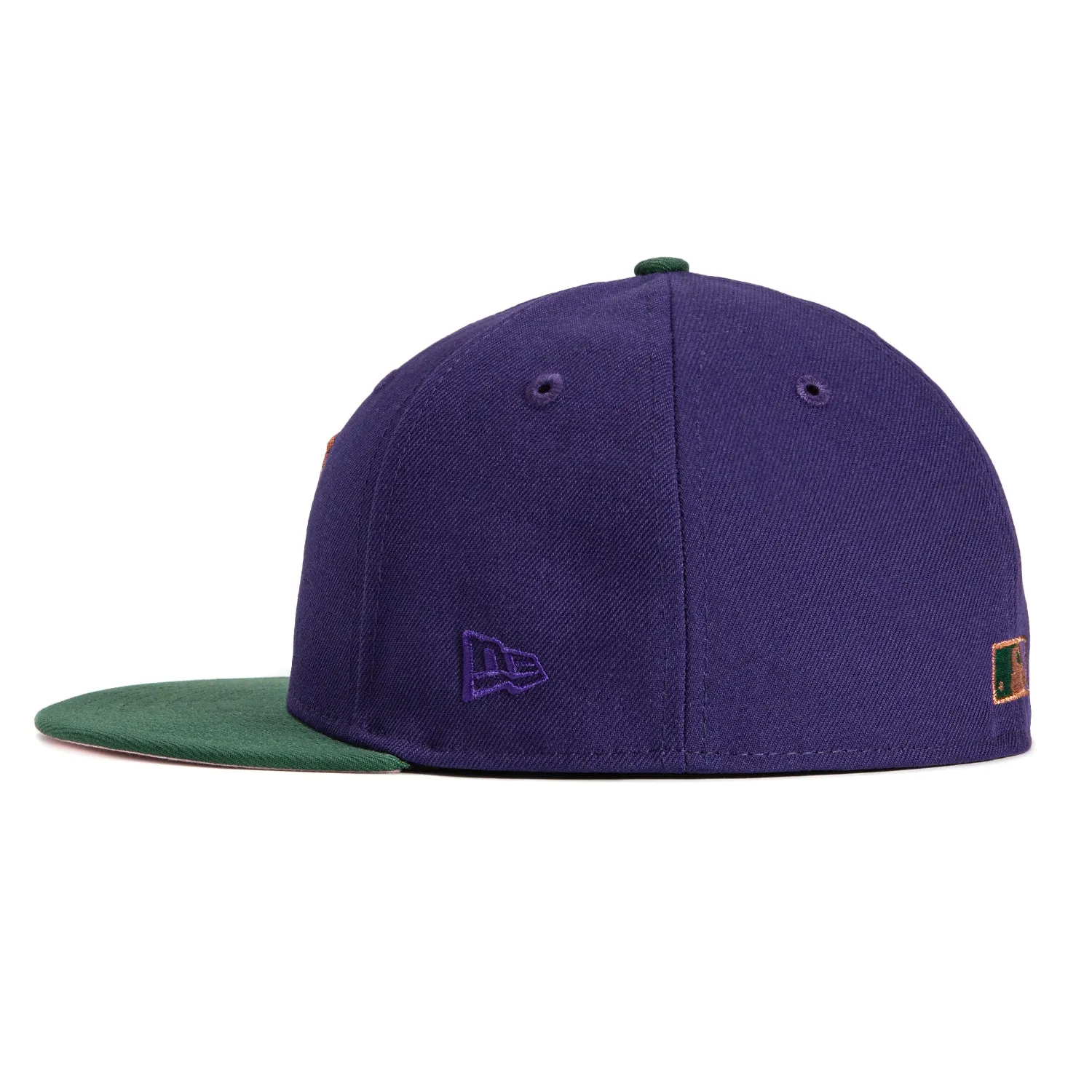 New Era 59Fifty Arizona Diamondbacks Inaugural Patch Upside Down Hat - Purple, Green