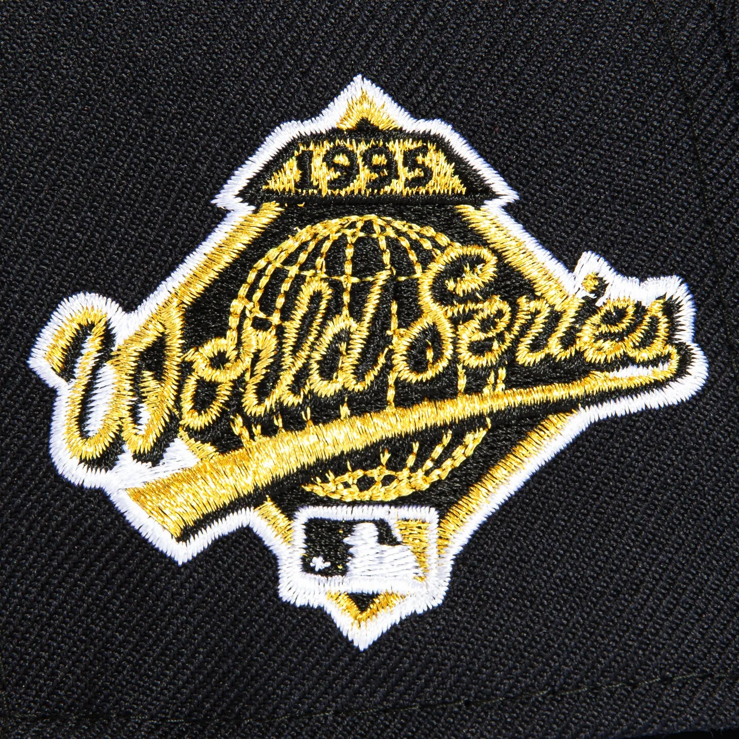 New Era 59Fifty Atlanta Braves 1995 World Series Patch Home Hat -  Navy, Red