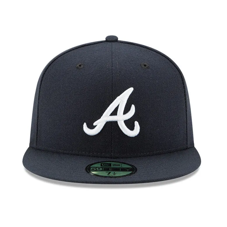 New Era 59Fifty Atlanta Braves 2025 All Star Game Patch Road Hat - Navy