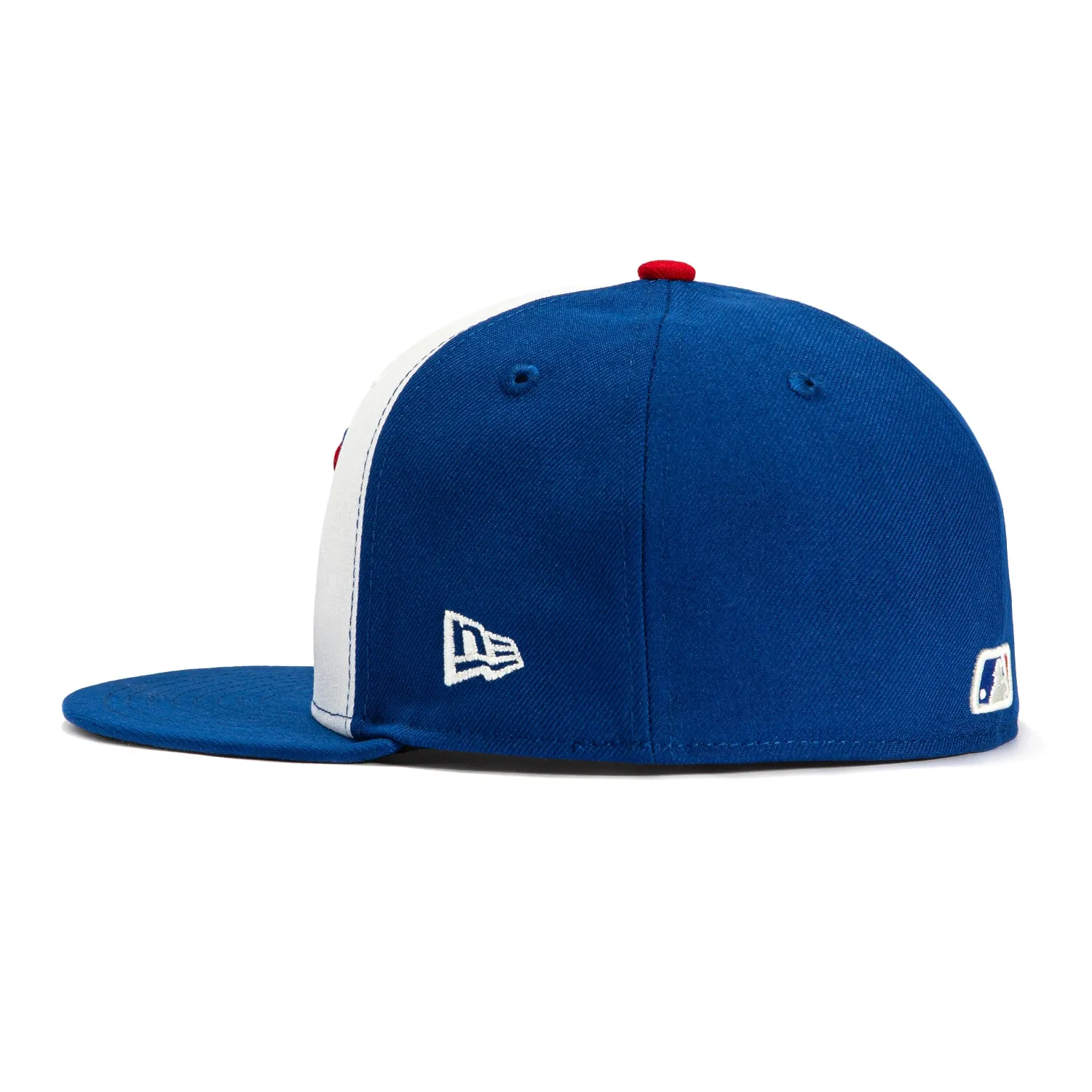 New Era 59Fifty Authentic Collection Chicago Cubs Alternate Rail Hat - White. Royal