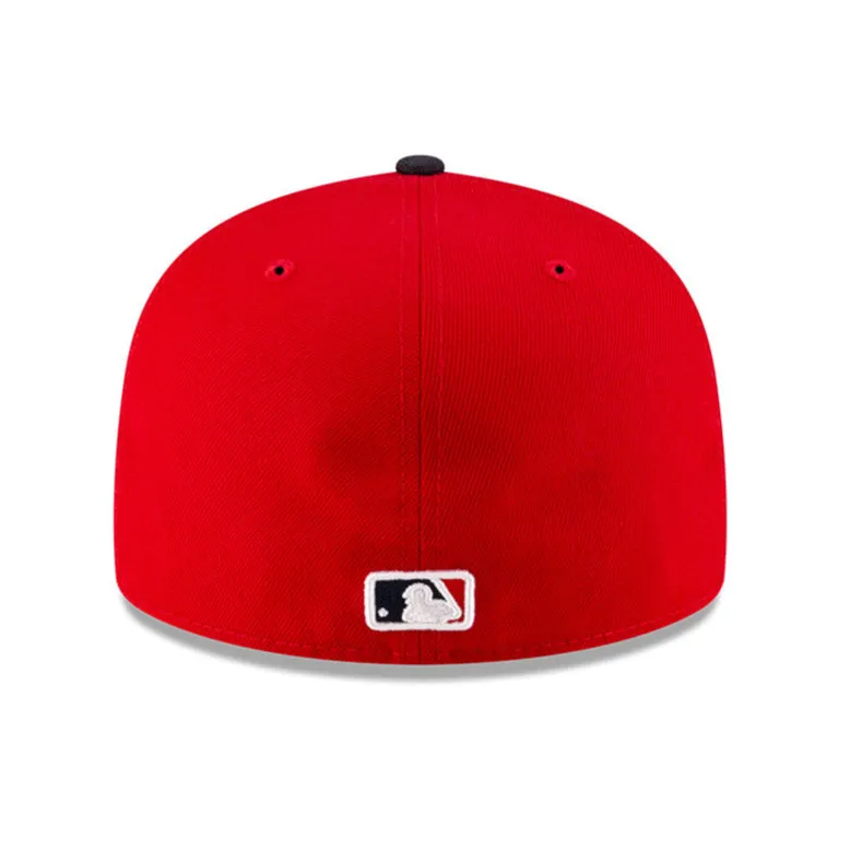 New Era 59Fifty Authentic Collection Cleveland Guardians 2025 Home Hat - Red, Navy