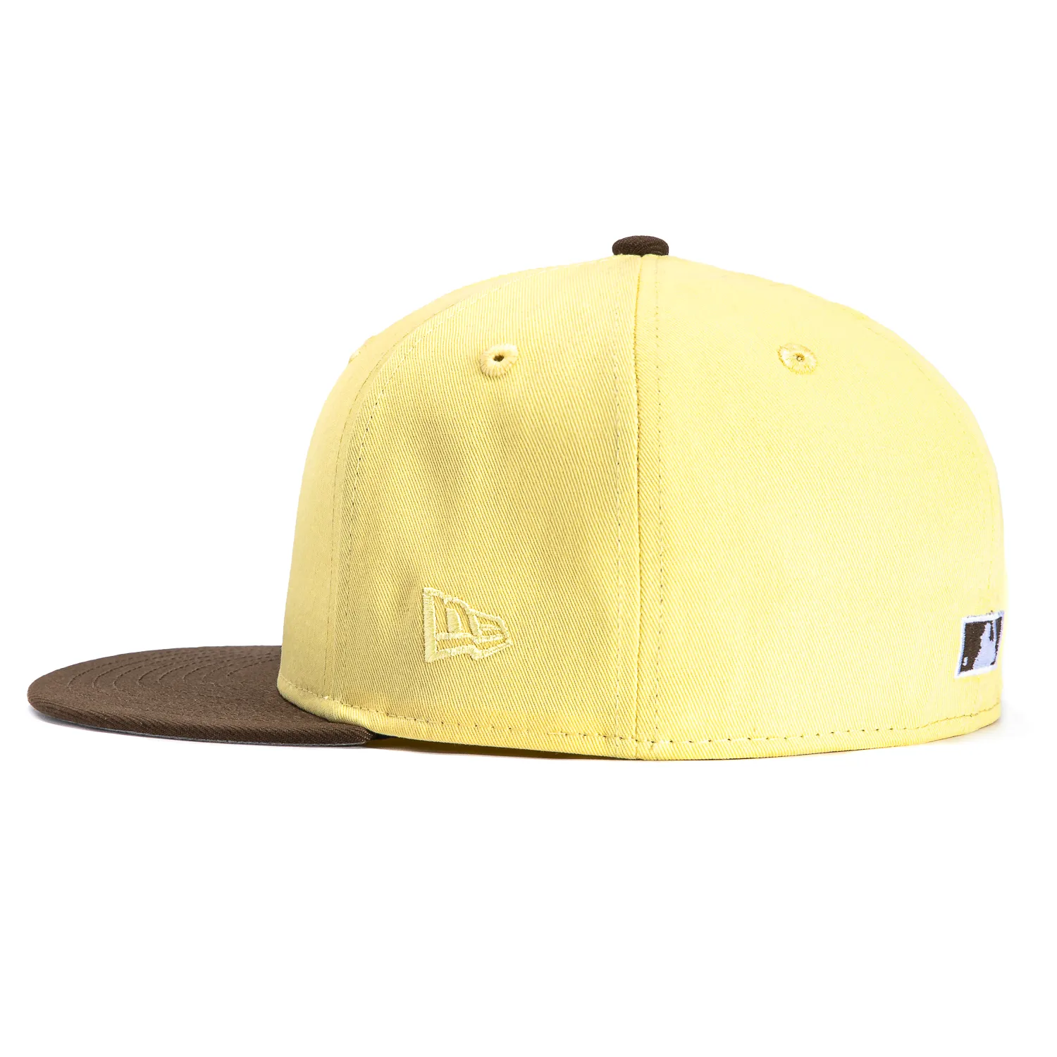 New Era 59Fifty Baltimore Orioles 25th Anniversary Patch Hat - Yellow, Brown