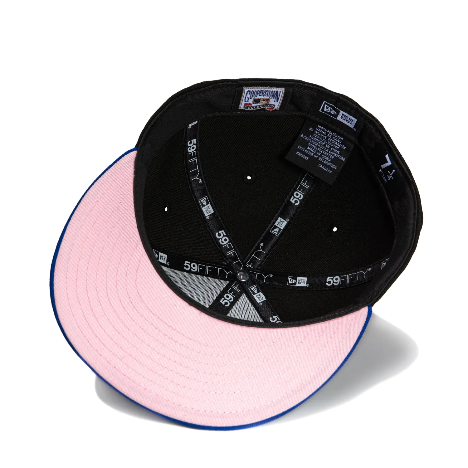 New Era 59Fifty Baltimore Orioles 25th Anniversary Stadium Patch Word Hat - Black, Royal