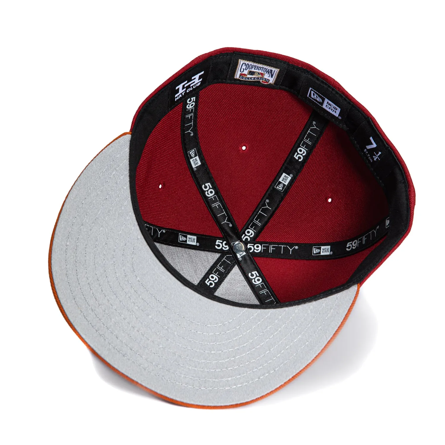 New Era 59Fifty Baltimore Orioles 30th Anniversary Stadium Patch Hat - Brick, Burnt Orange
