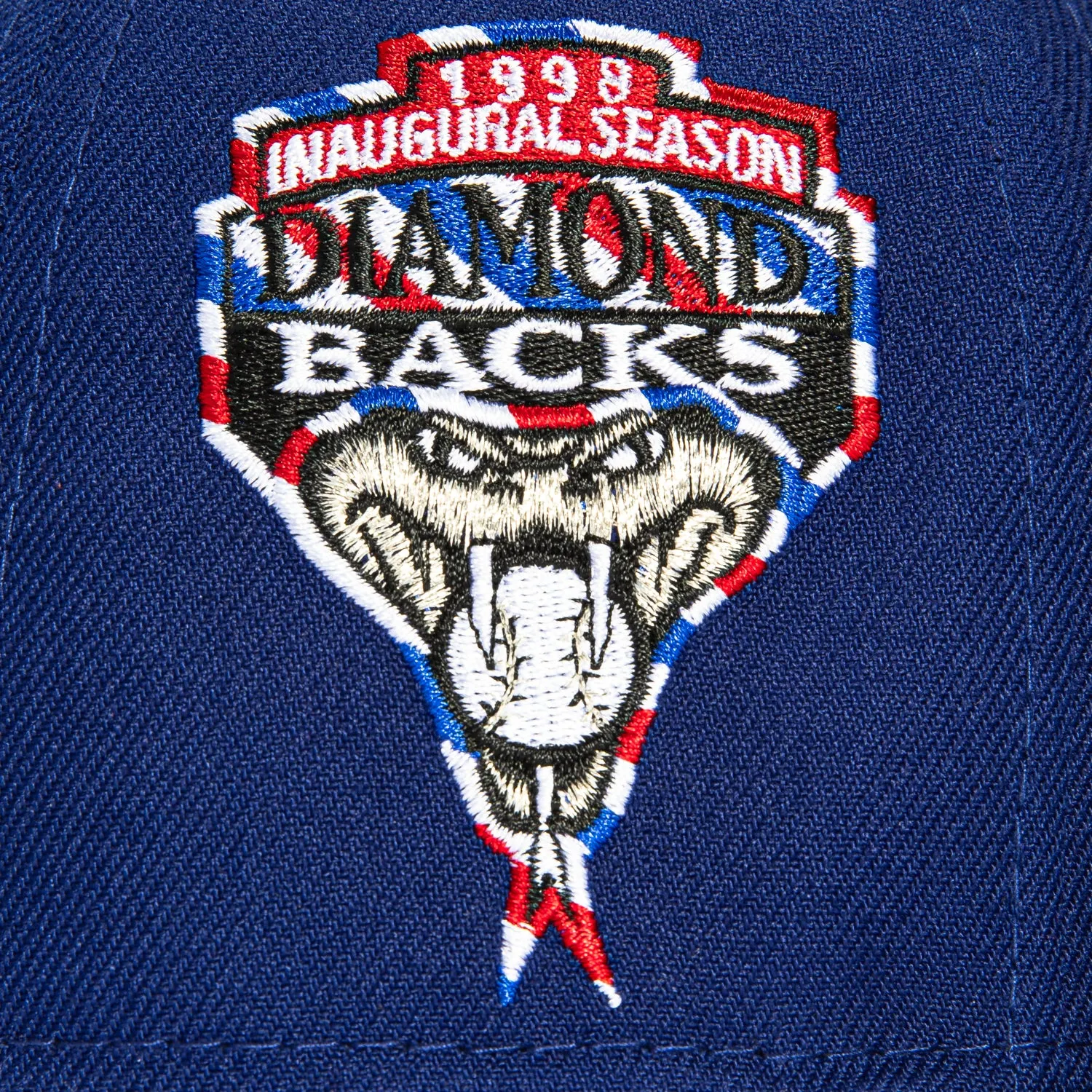 New Era 59Fifty Barbershop Arizona Diamondbacks Inaugural Patch D Hat - Royal, Black