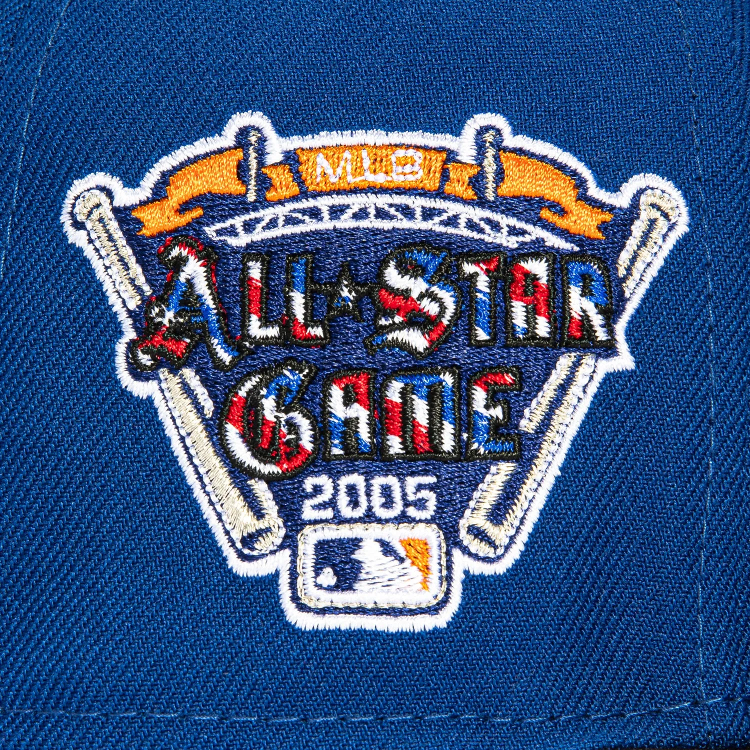 New Era 59Fifty Barbershop Detroit Tigers 2005 All Star Game Patch Hat - Royal, Black