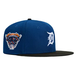 New Era 59Fifty Barbershop Detroit Tigers 2005 All Star Game Patch Hat - Royal, Black