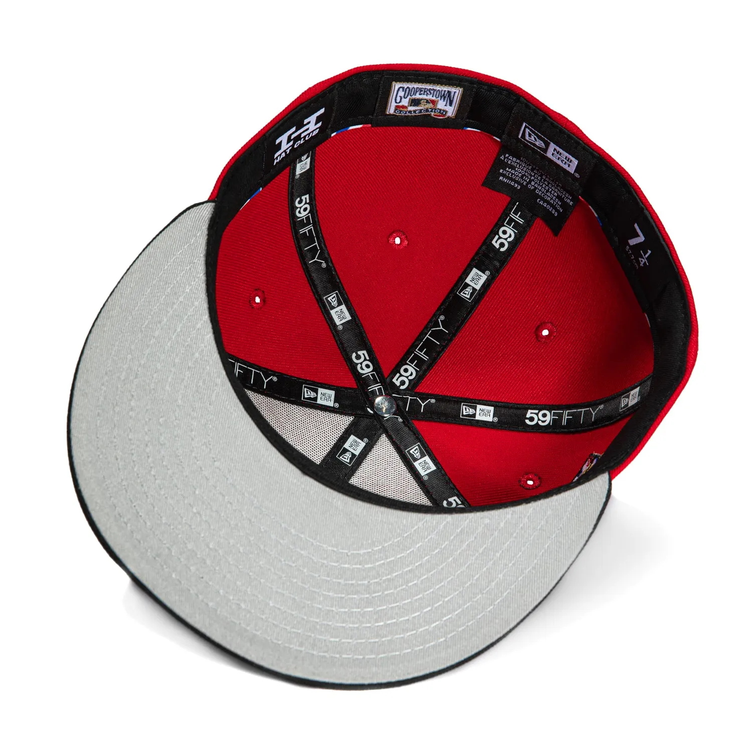 New Era 59Fifty Barbershop Houston Astros 35th Anniversary Patch Hat - Red, Black