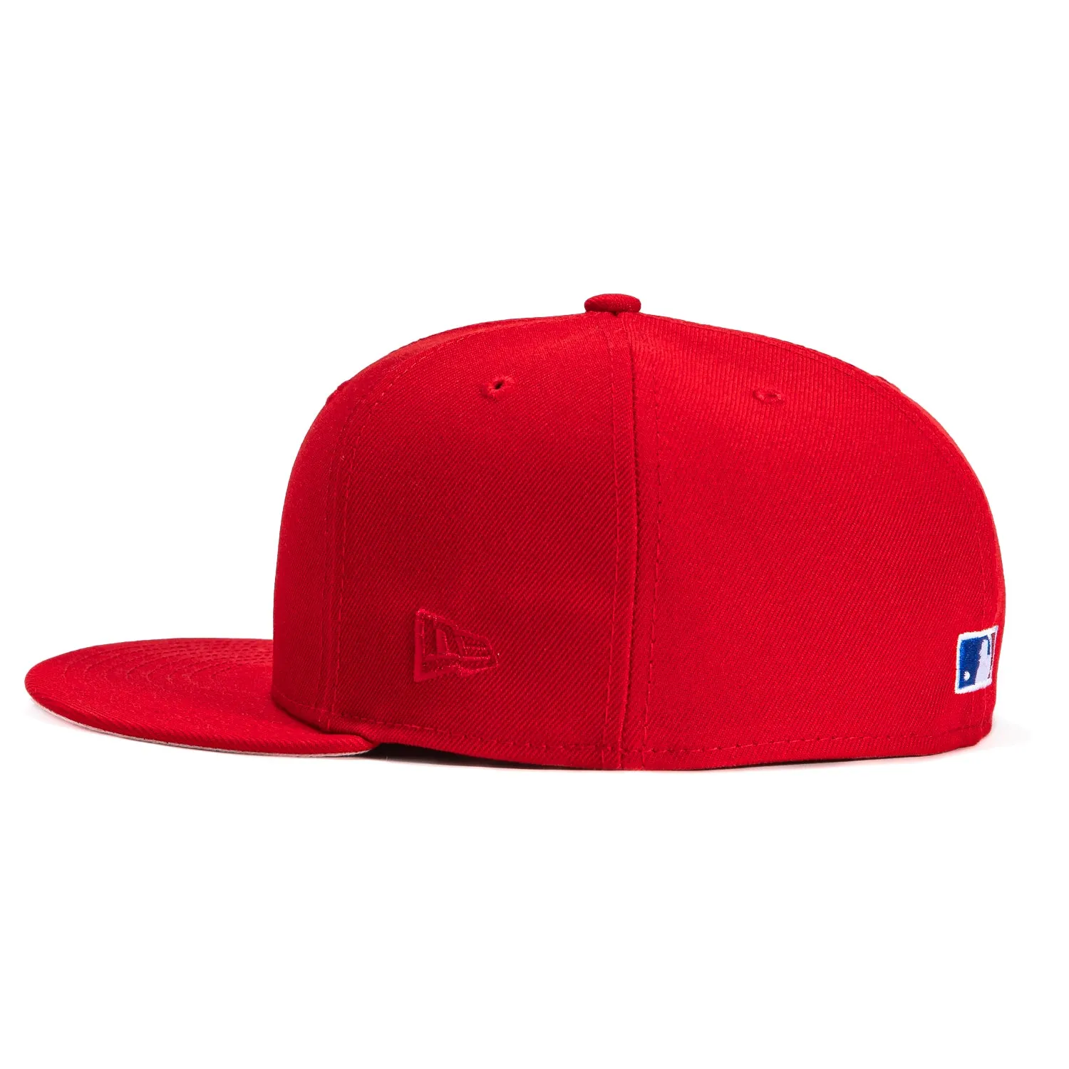 New Era 59Fifty Barbershop New York Yankees 1996 World Series Patch Hat - Red, White