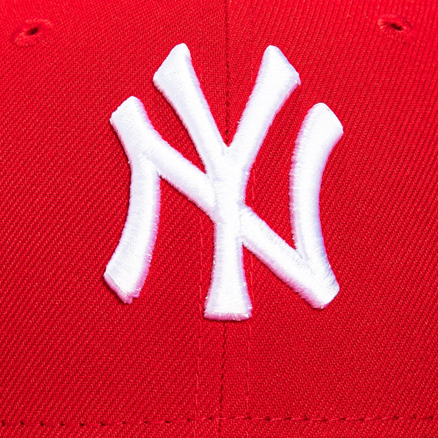 New Era 59Fifty Barbershop New York Yankees 1996 World Series Patch Hat - Red, White