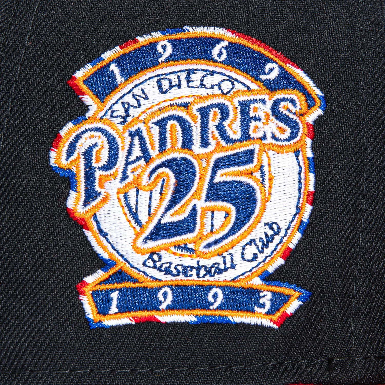 New Era 59Fifty Barbershop San Diego Padres 25th Anniversary Patch Hat - Navy, Red