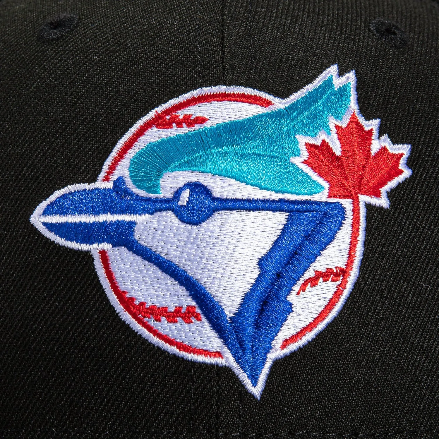 New Era 59Fifty Black Dome Toronto Blue Jays 10th Anniversary Patch  Hat - Black