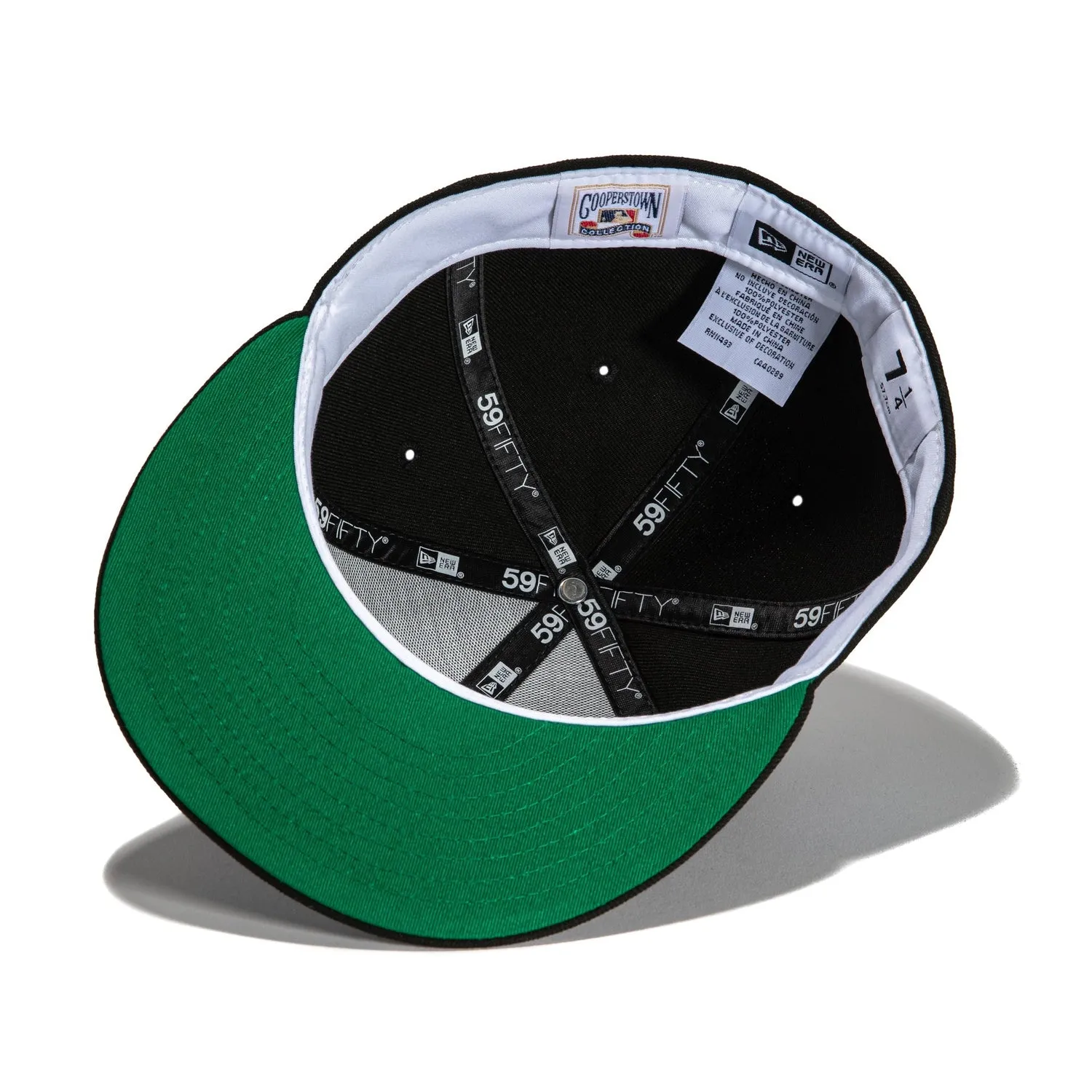 New Era 59Fifty Black Dome Toronto Blue Jays 10th Anniversary Patch  Hat - Black