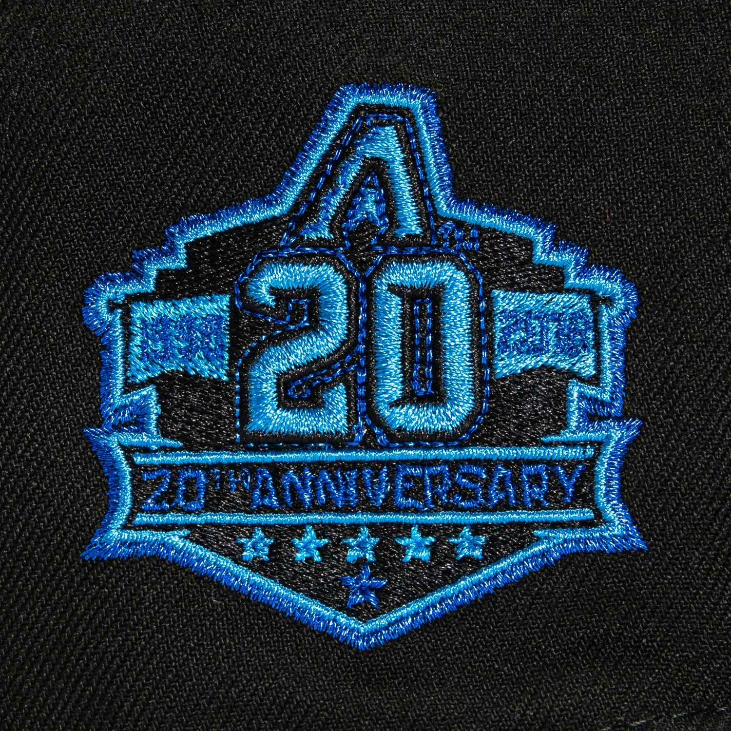 New Era 59Fifty Blackberry Arizona Diamondbacks 20th Anniversary Patch D Hat - Black. Royal