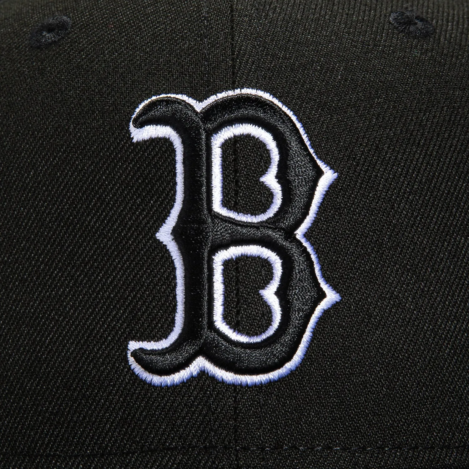 New Era 59Fifty Boston Red Sox 90th Anniversary Stadium Patch Hat -  Black. White