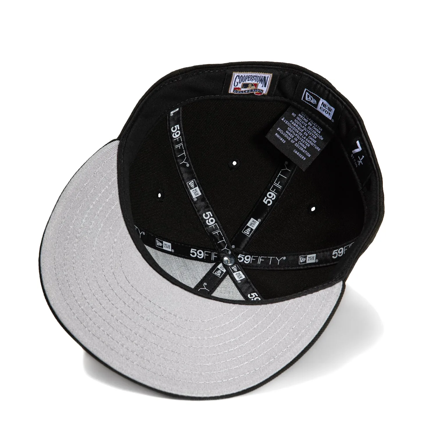 New Era 59Fifty Candy Apple Arizona Diamondbacks 2001 World Series Patch D Hat - Black. Red