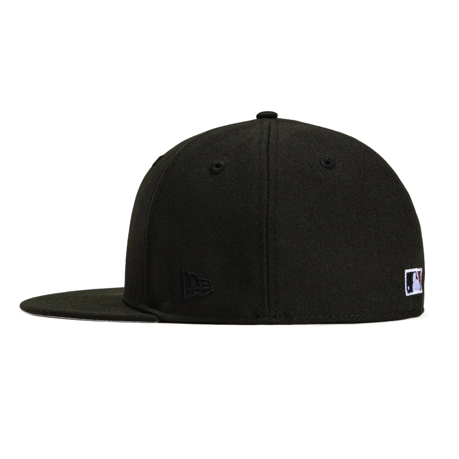 New Era 59Fifty Candy Apple Arizona Diamondbacks 2001 World Series Patch D Hat - Black. Red