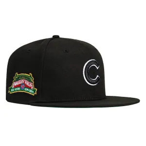 New Era 59Fifty Chicago Cubs Wrigley Field Patch Hat - Black, White