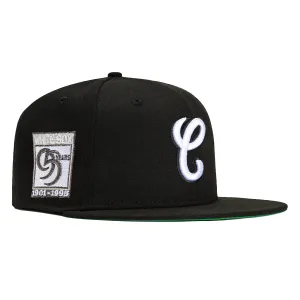 New Era 59Fifty Chicago White Sox 95th Anniversary Patch Hat -  Black, White