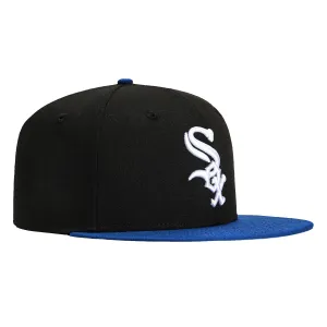 New Era 59Fifty Chicago White Sox Hat - Black. Royal. White