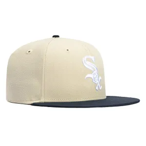 New Era 59Fifty Chicago White Sox Hat - Stone, Navy
