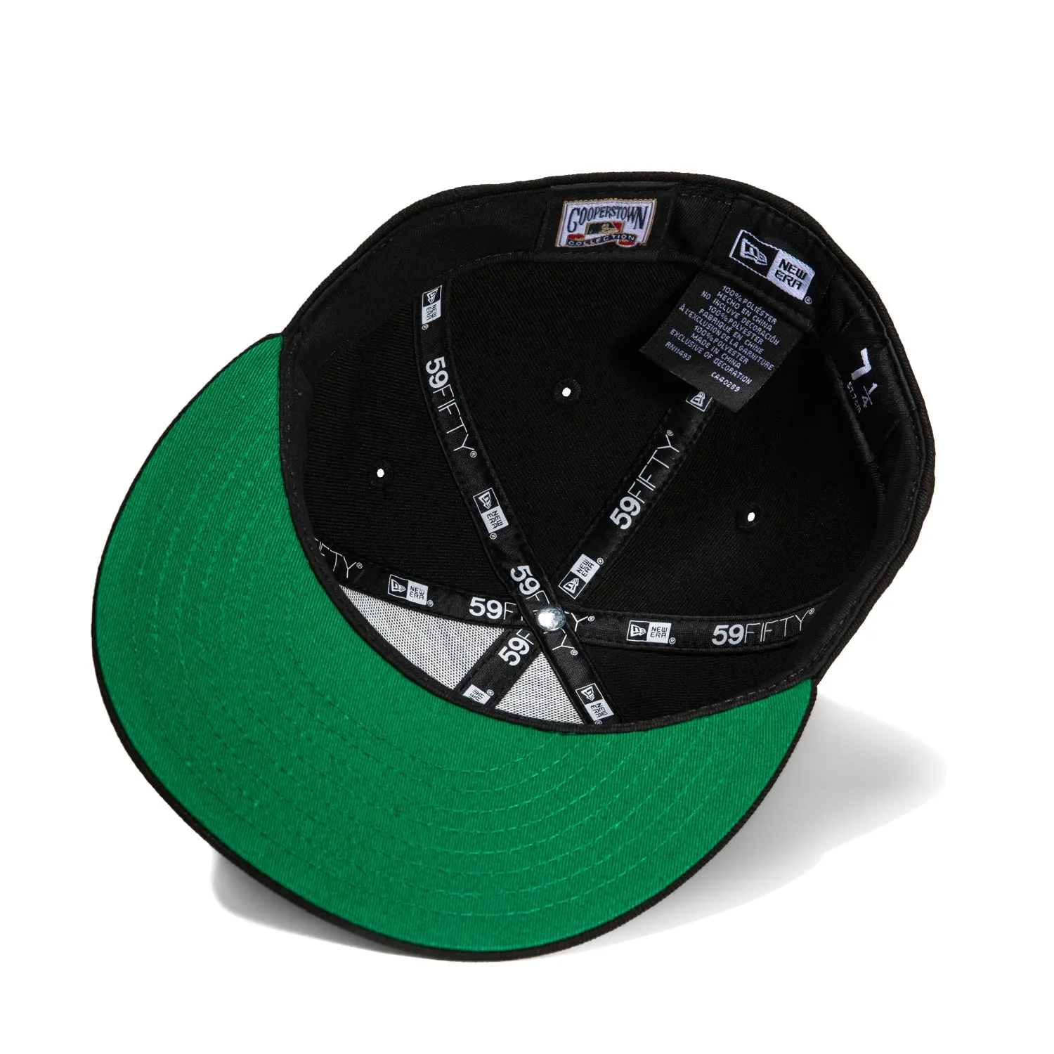 New Era 59Fifty Cincinnati Reds Inaugural Patch Hat - Black, White