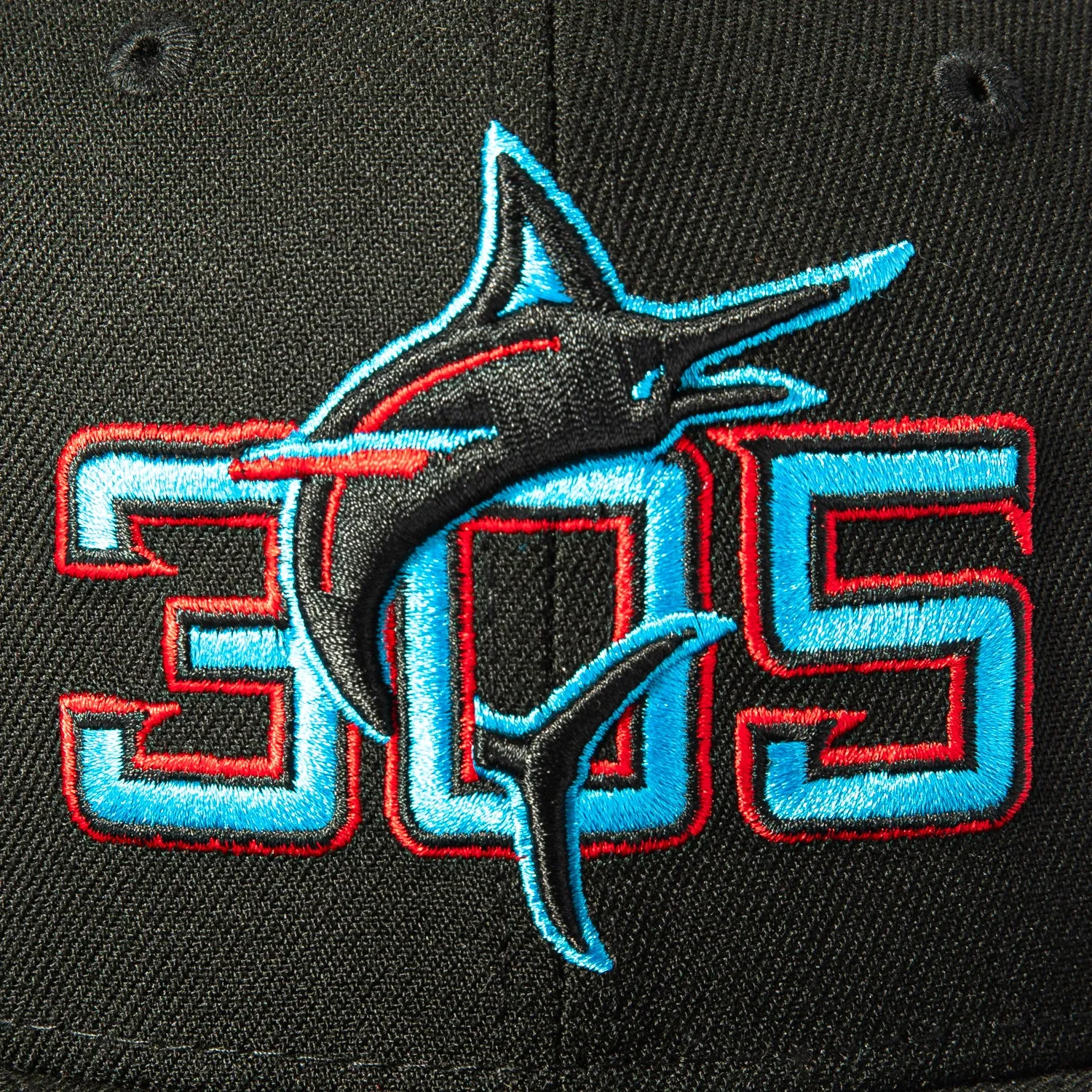 New Era 59Fifty City Connect Miami Marlins Game Hat - Black