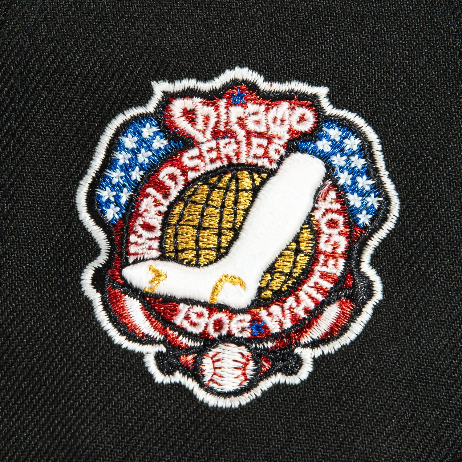 New Era 59Fifty City Sleeps Chicago White Sox 1906 World Series Patch Hat - Black. White