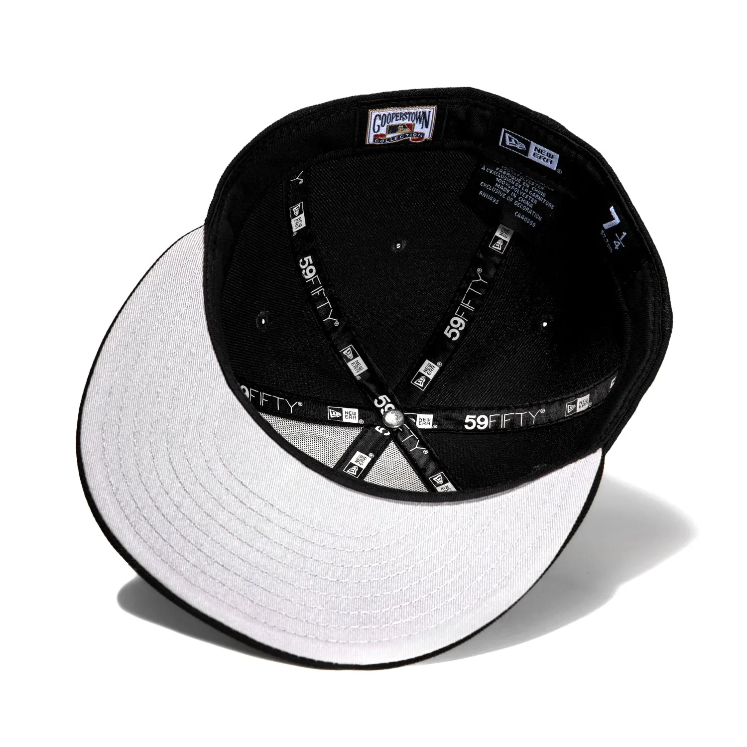 New Era 59Fifty City Sleeps Chicago White Sox 1906 World Series Patch Hat - Black. White