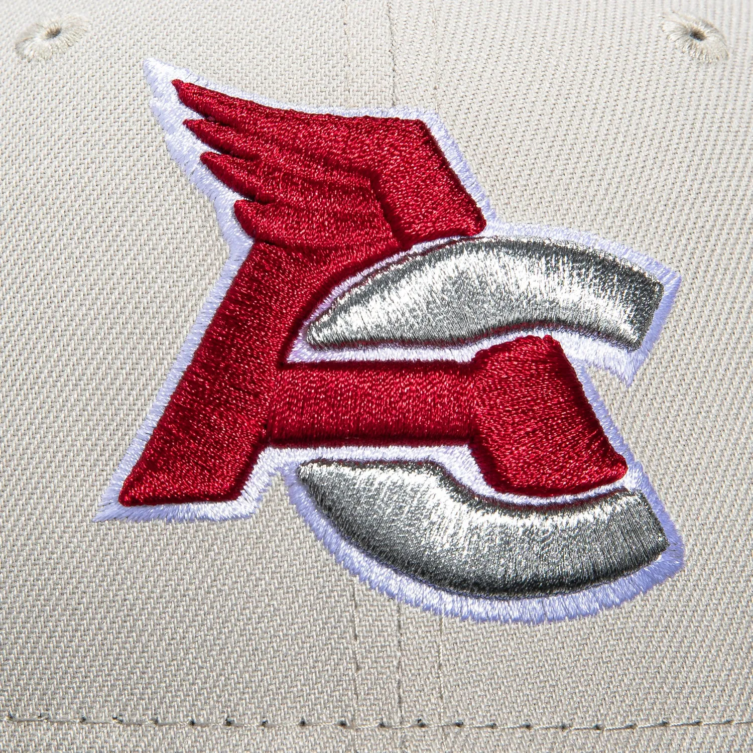 New Era 59Fifty City Stone Dome Arizona Cardinals Logo Patch Hat - Stone. Black