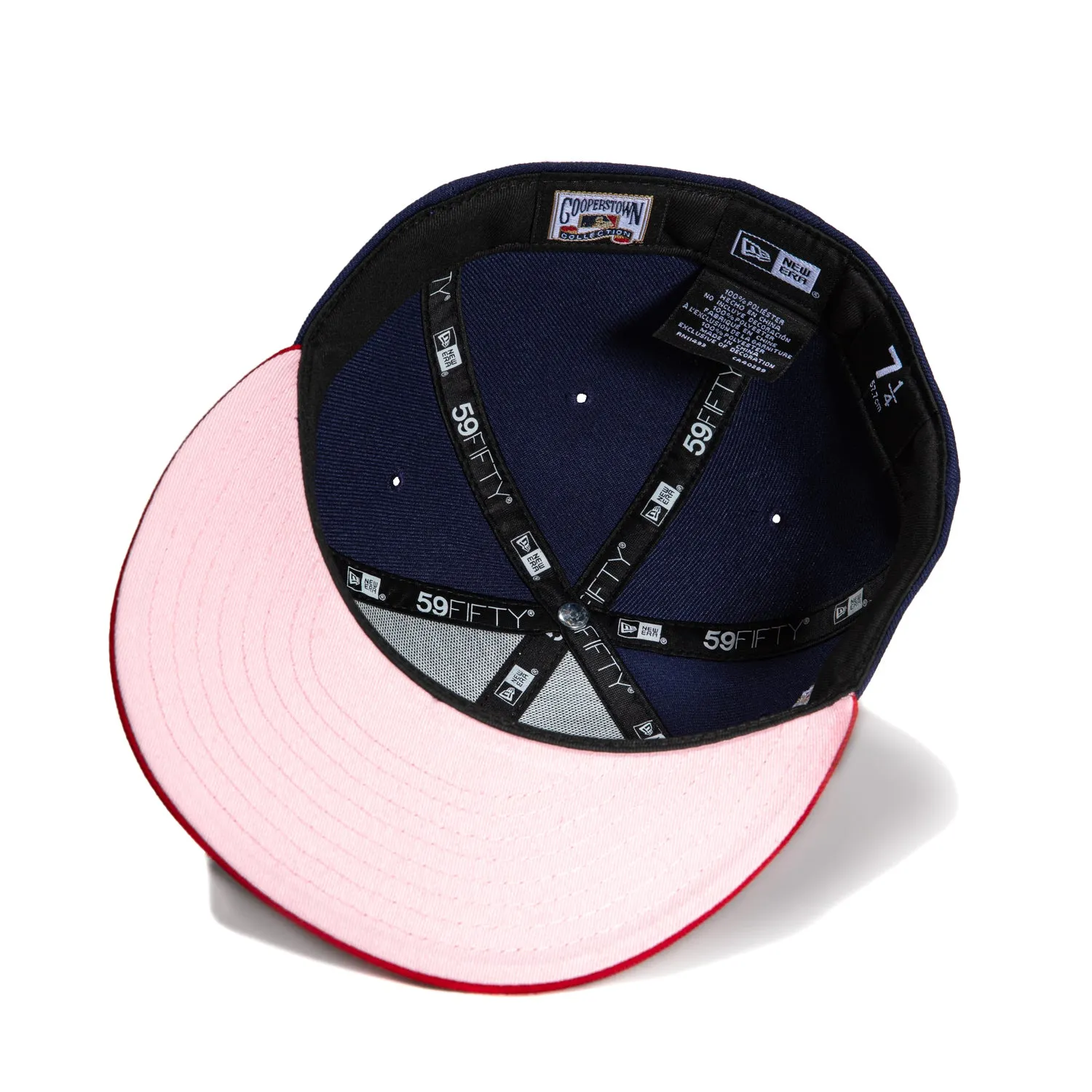 New Era 59Fifty Cleveland Guardians 2006 Spring Training Patch I Hat - Light Navy, Red