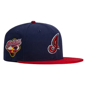 New Era 59Fifty Cleveland Guardians 2006 Spring Training Patch I Hat - Light Navy, Red