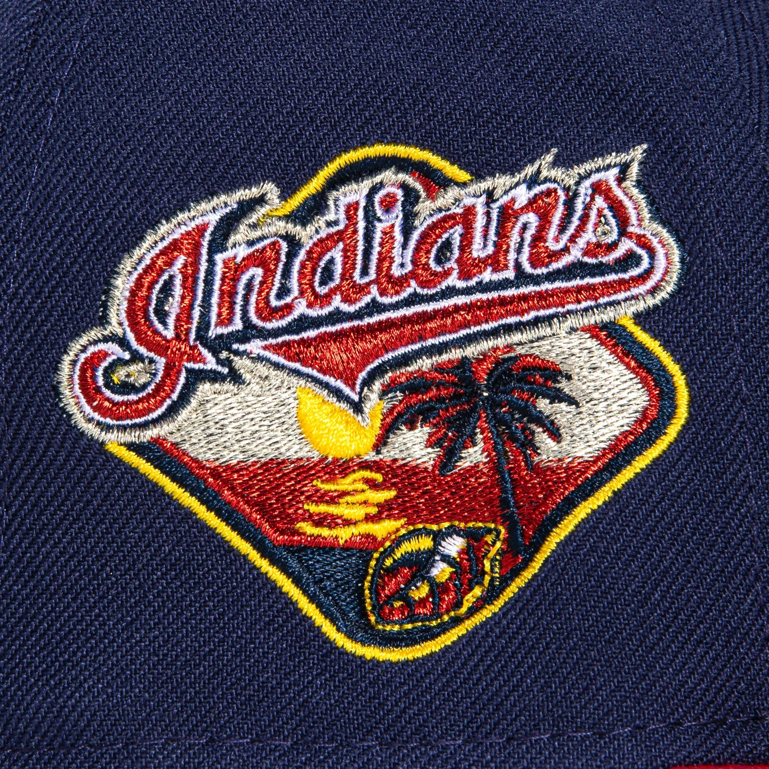 New Era 59Fifty Cleveland Guardians 2006 Spring Training Patch I Hat - Light Navy, Red